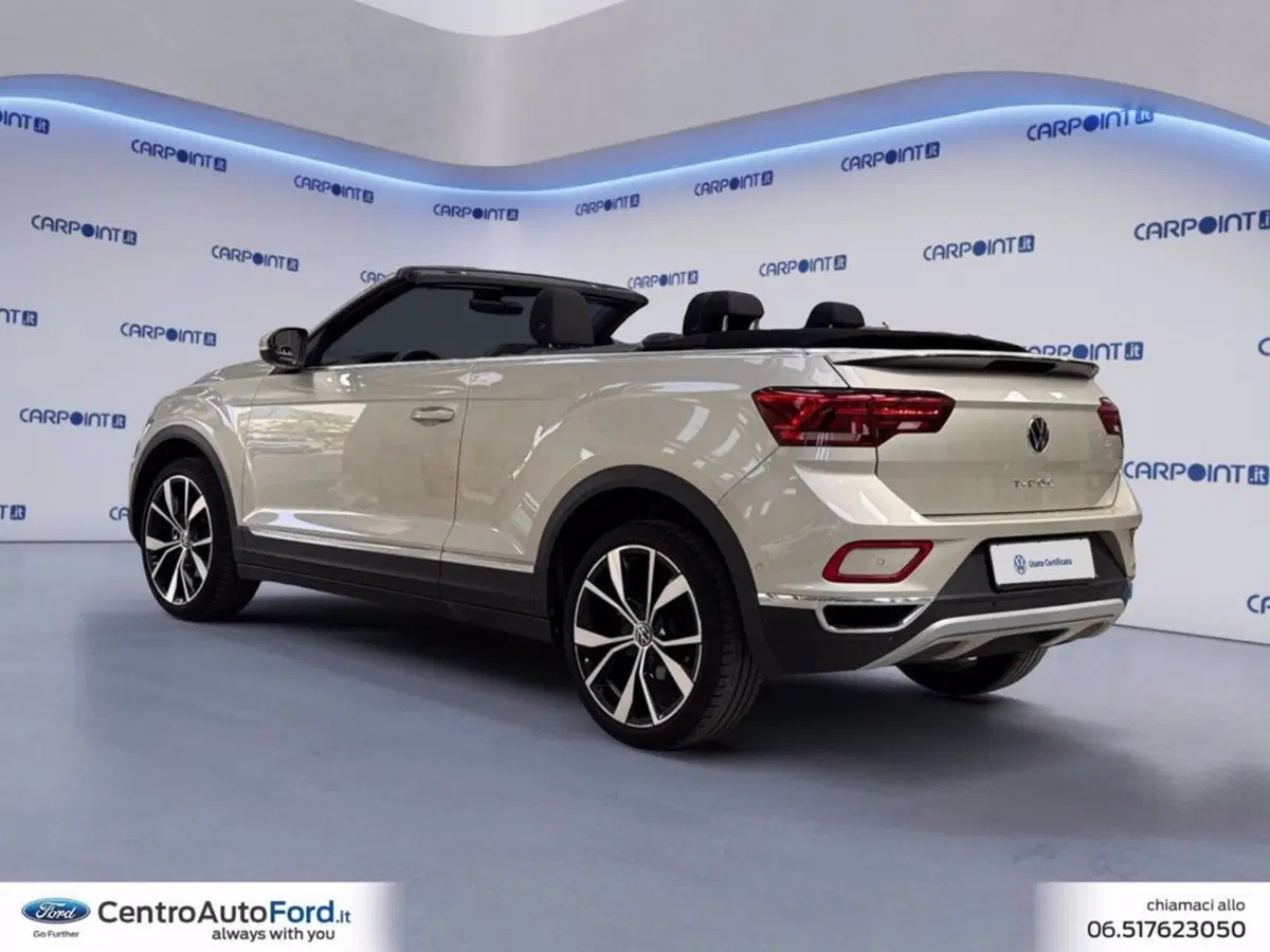 Volkswagen T-Roc Cabrio usata a Roma (3)