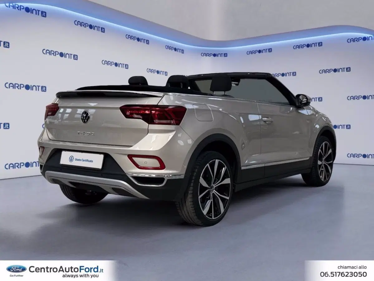 Volkswagen T-Roc Cabrio usata a Roma (5)