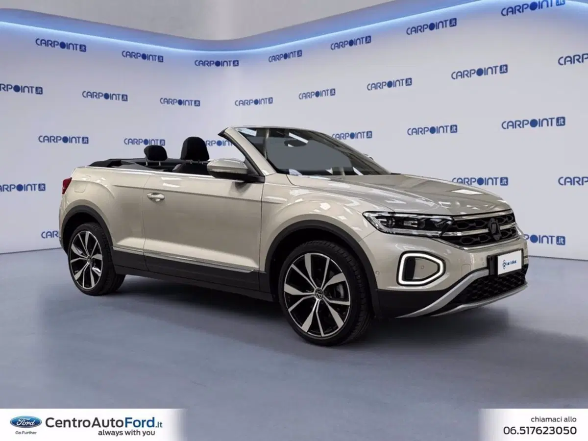 Volkswagen T-Roc Cabrio usata a Roma (7)