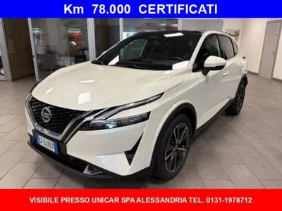 Nissan Qashqai 1.3 mhev Tekna 4wd 158cv xtronic del 2021 usata a Alba