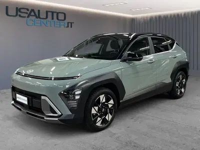 Hyundai Kona 1.6 gdi hev X Line Tech Pack 2wd dct del 2023 usata a Bergamo