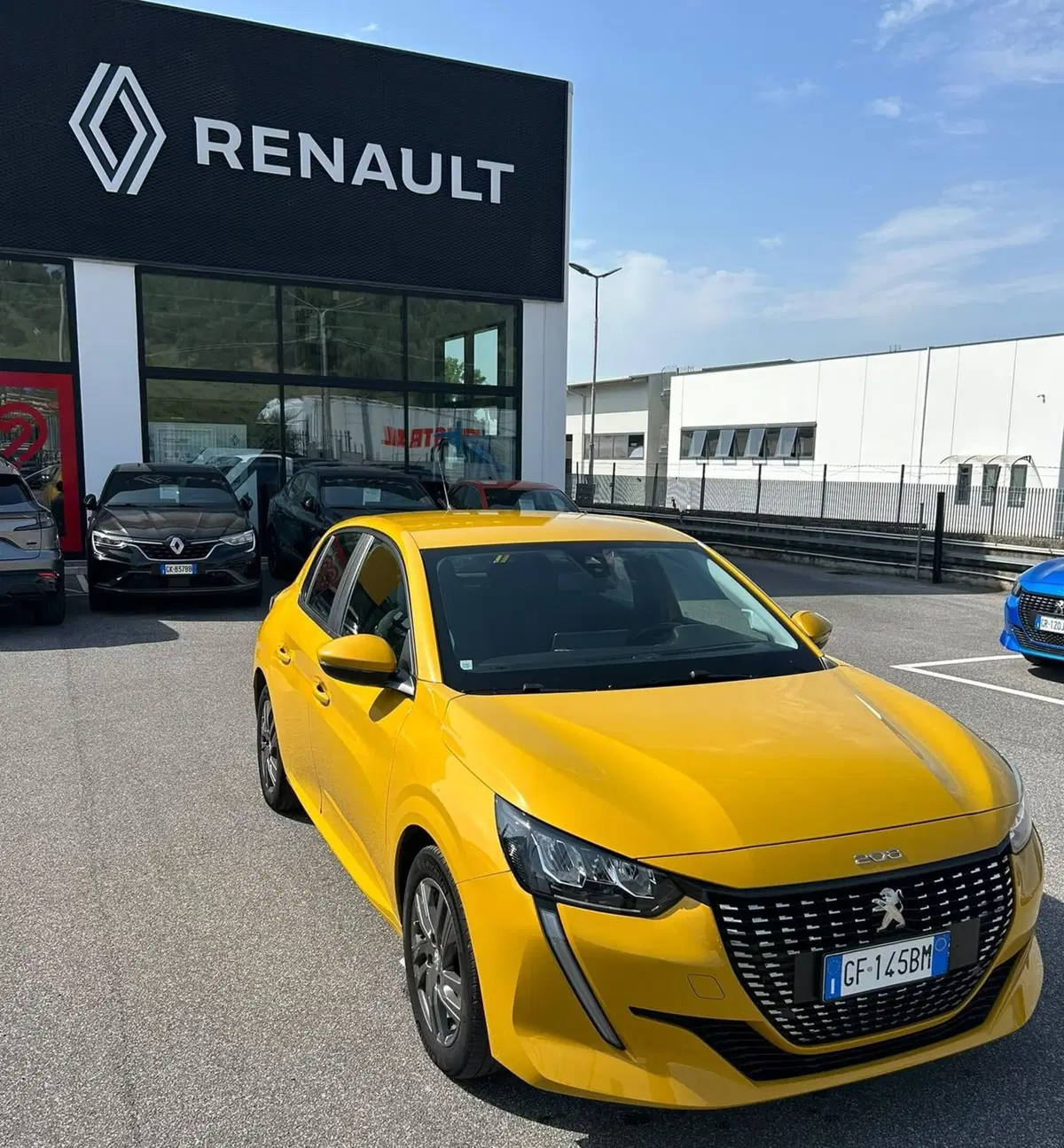 Peugeot 208 usata a Roma