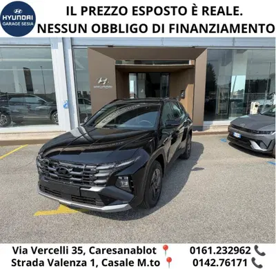 Hyundai Tucson 1.6 hev Dark Line 2wd 239cv auto nuova a Caresanablot