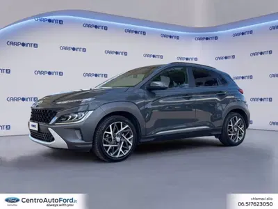 Hyundai Kona 1.6 gdi hev XClass Tech Pack 2wd 129cv dct del 2023 usata a Albano Laziale