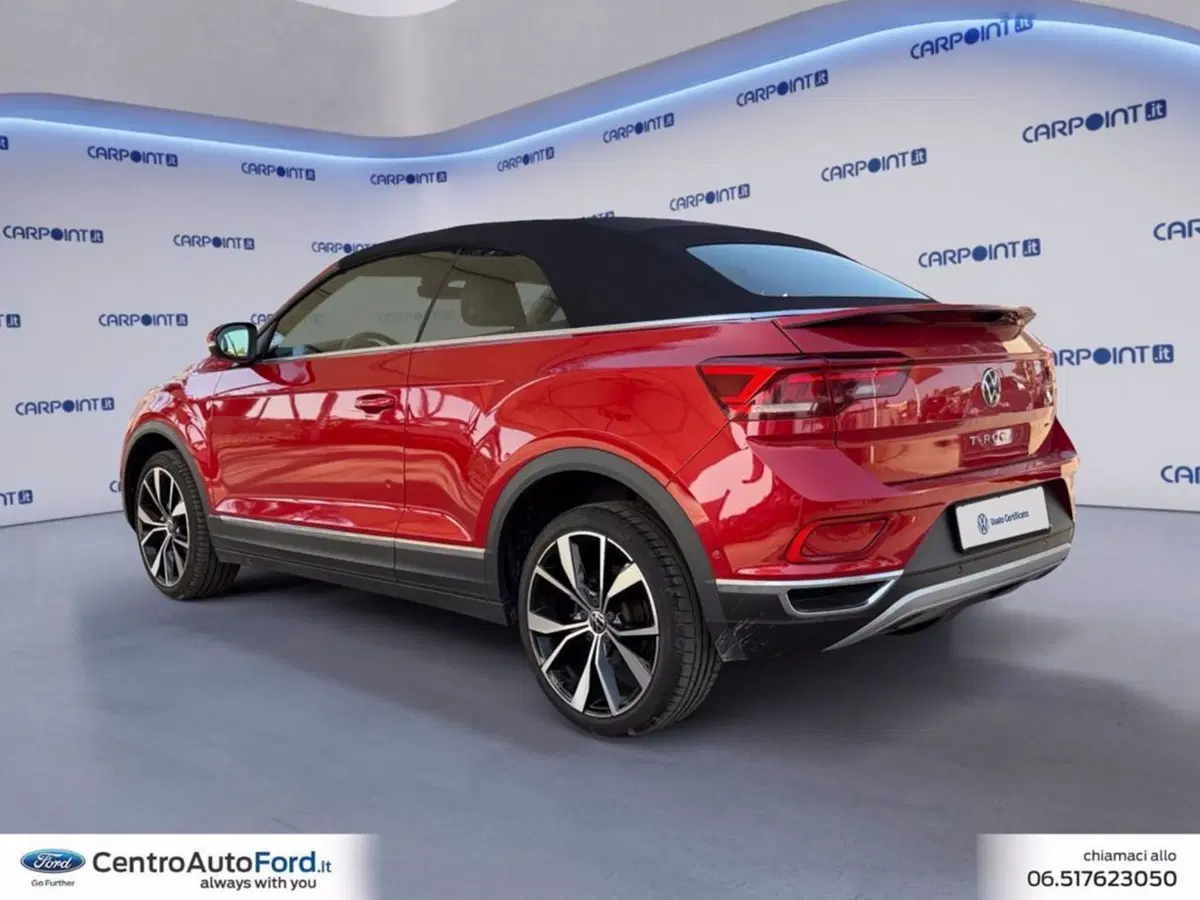 Volkswagen T-Roc Cabrio usata a Roma (3)