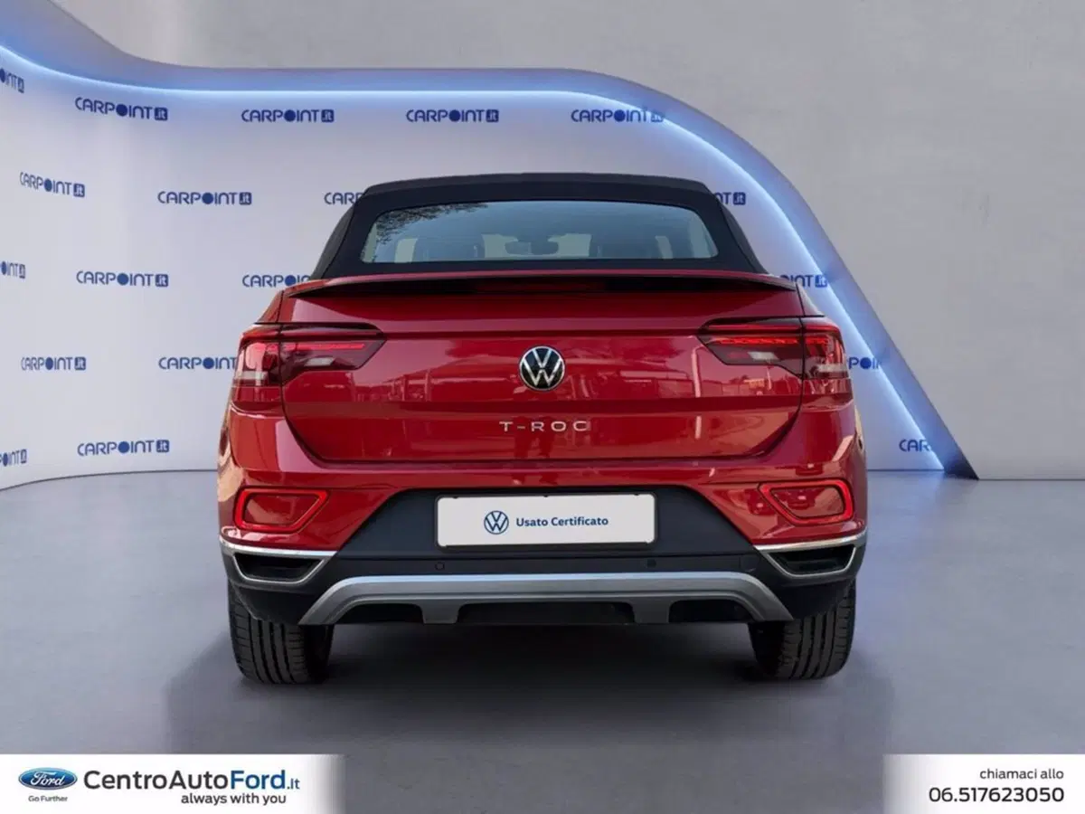 Volkswagen T-Roc Cabrio usata a Roma (4)