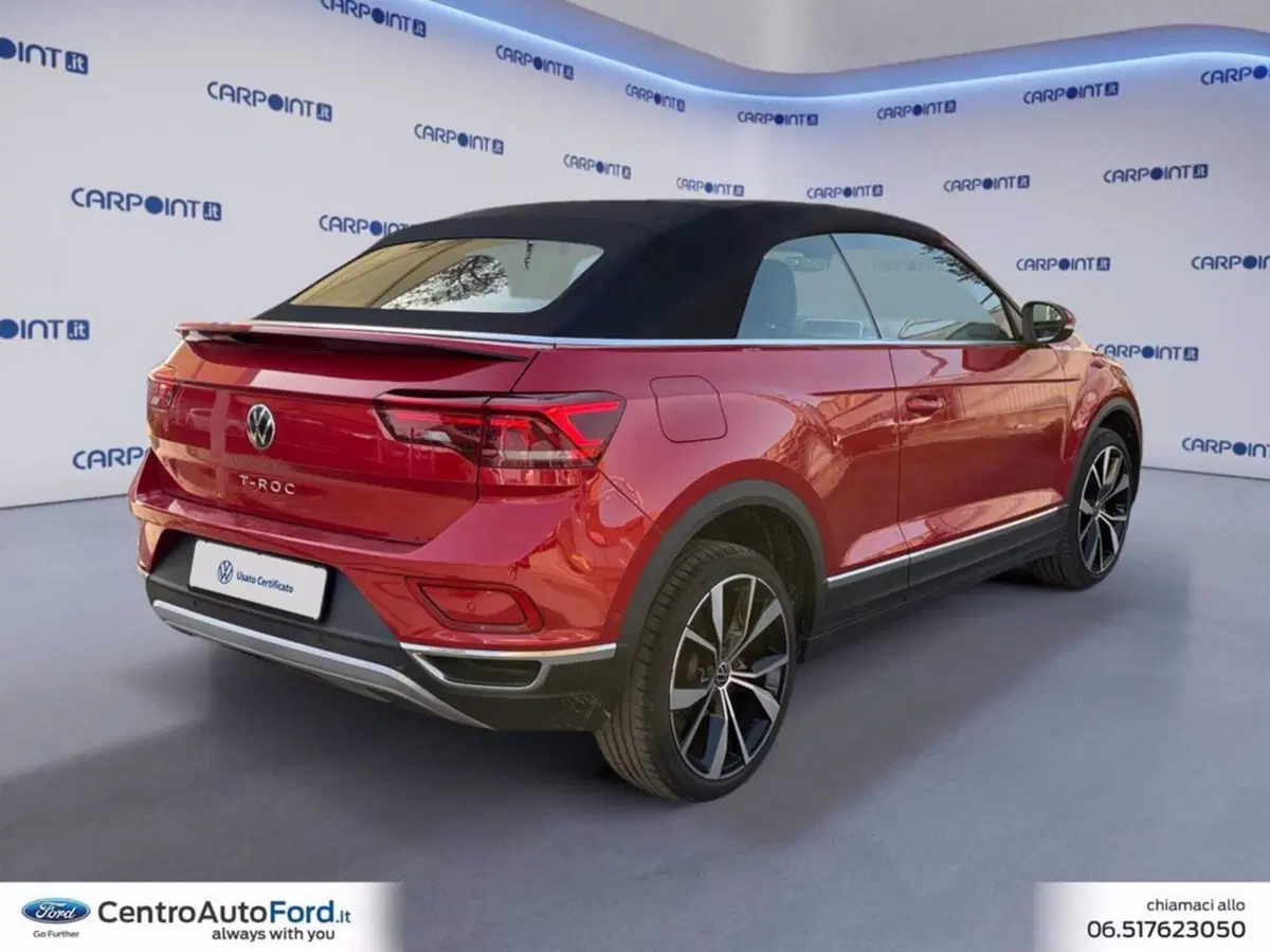 Volkswagen T-Roc Cabrio usata a Roma (5)