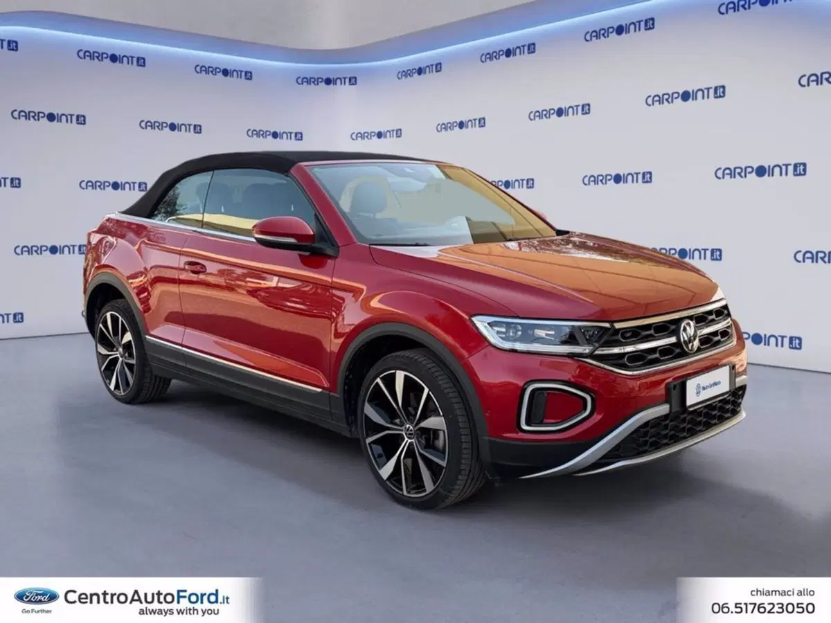 Volkswagen T-Roc Cabrio usata a Roma (7)