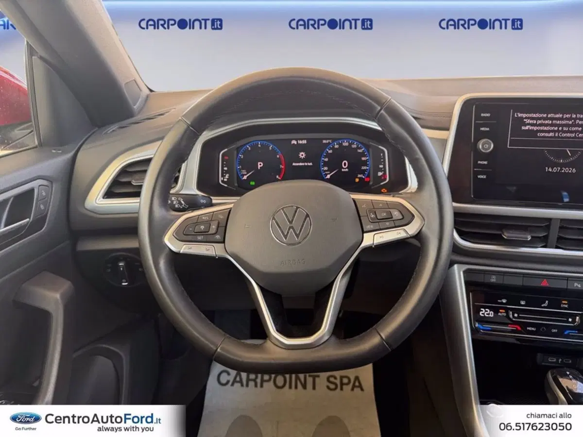 Volkswagen T-Roc Cabrio usata a Roma (12)