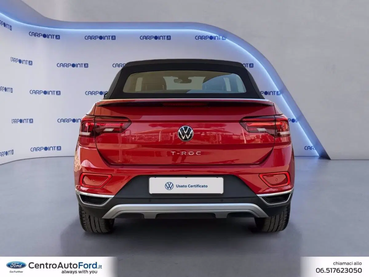 Volkswagen T-Roc Cabrio usata a Roma (4)
