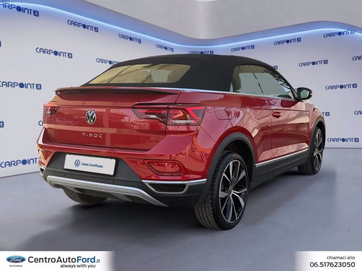 Volkswagen T-Roc Cabrio usata a Roma (5)