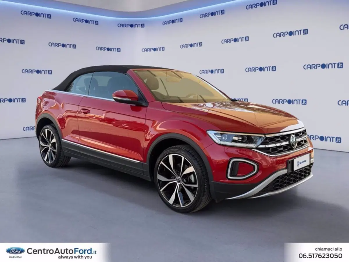 Volkswagen T-Roc Cabrio usata a Roma (7)