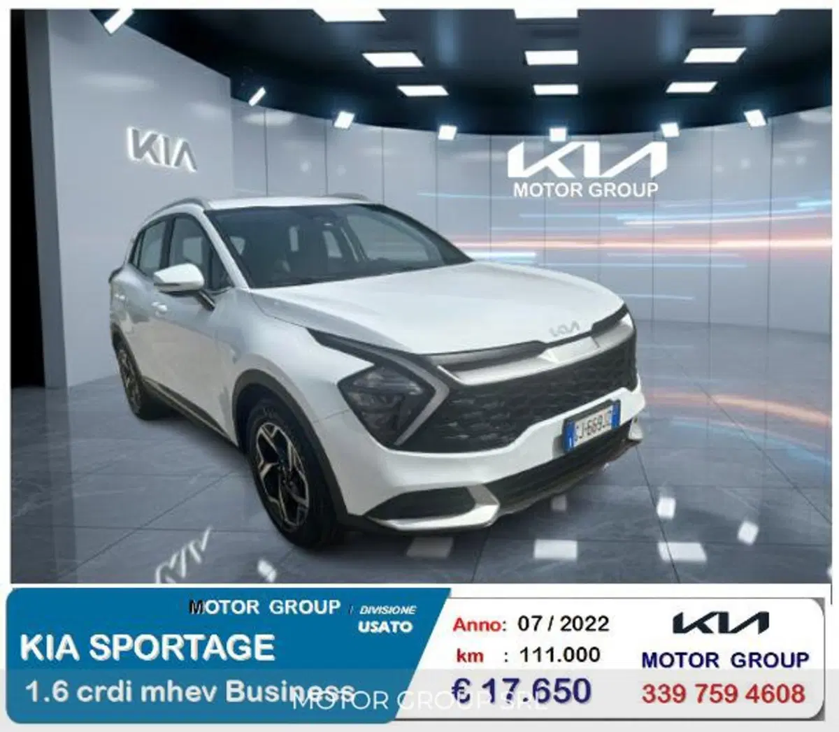Kia Sportage usata a Napoli
