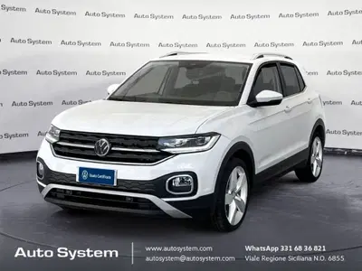 Volkswagen T-Cross 1.0 TSI 110 CV DSG Advanced del 2023 usata a Palermo