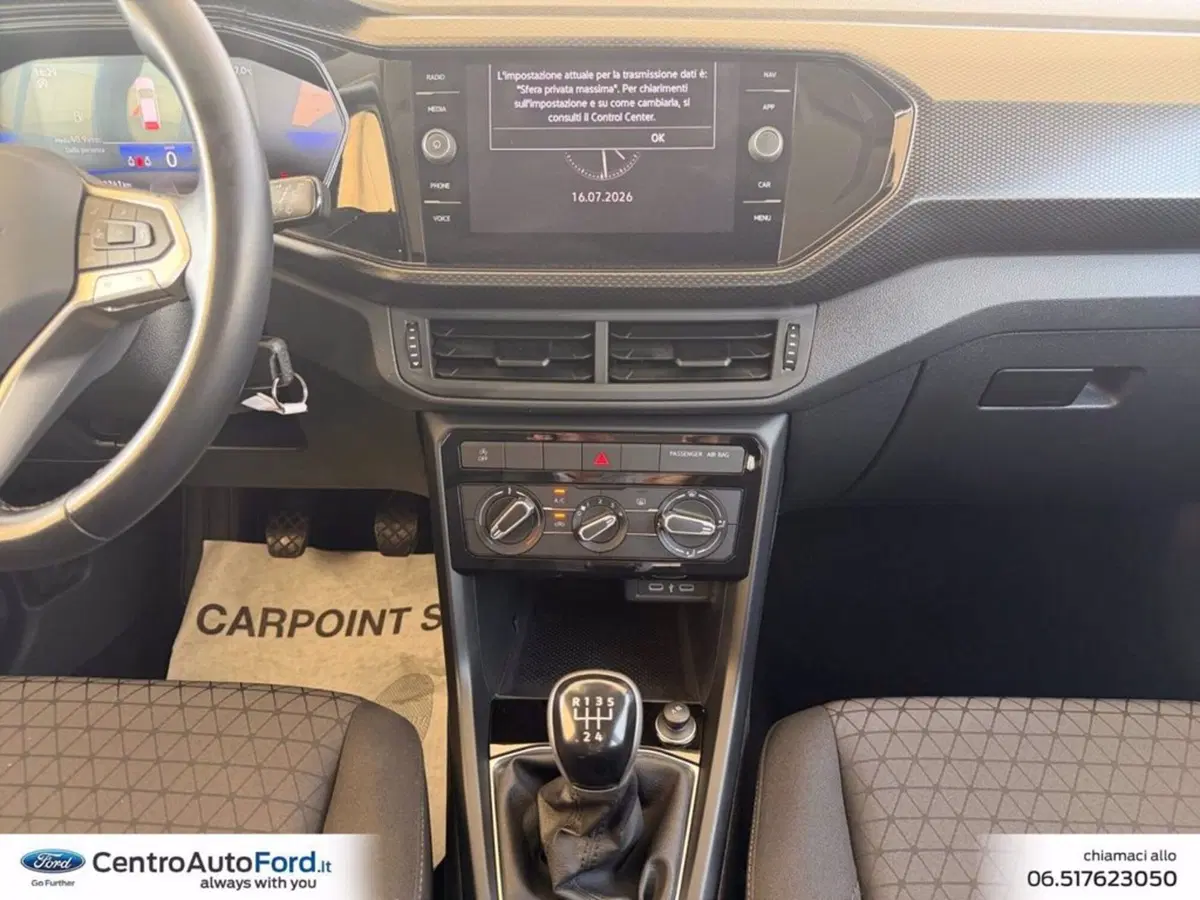 Volkswagen T-Cross usata a Roma (11)