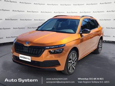 Skoda Kamiq 1.0 tsi Black Dots 95cv del 2023 usata a Palermo