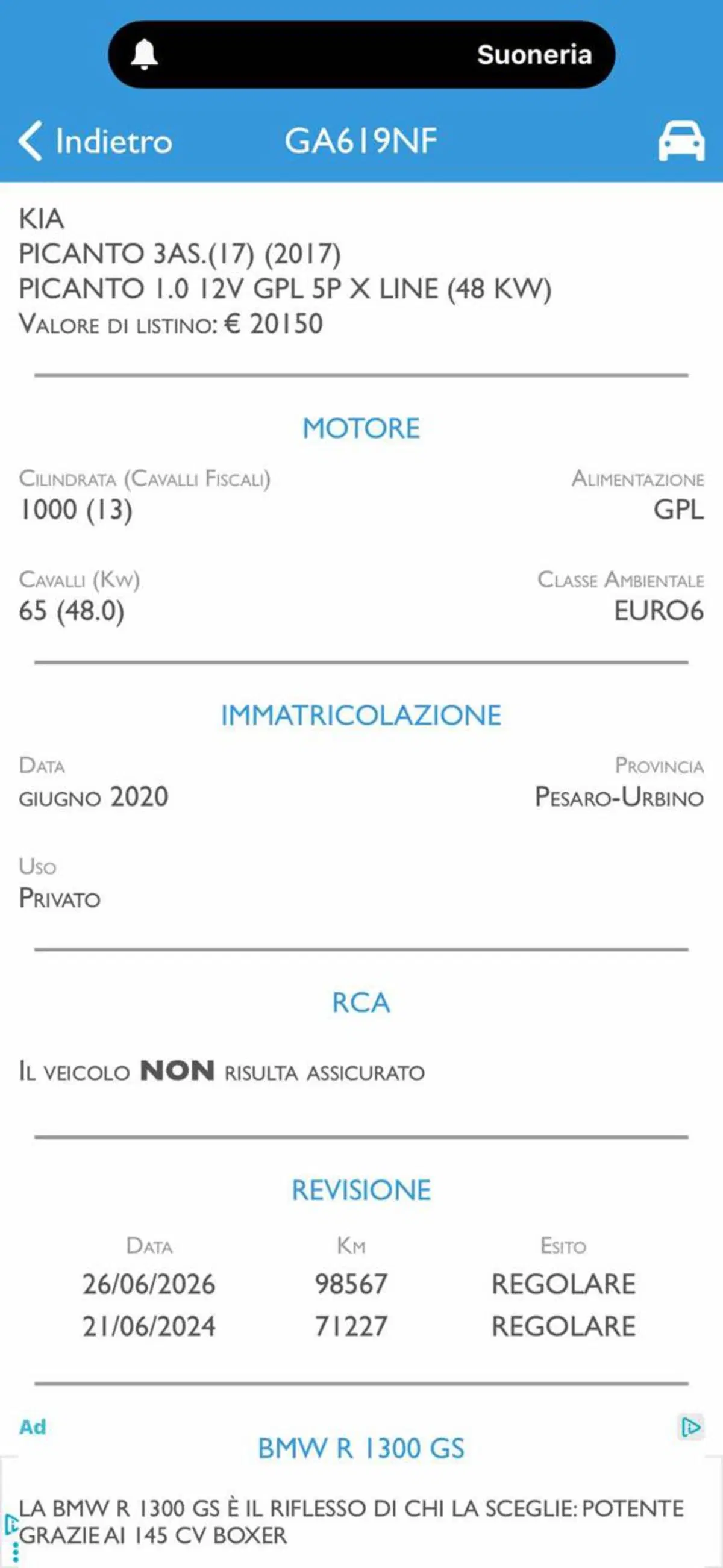 Kia Picanto nuova a Pesaro-Urbino (3)
