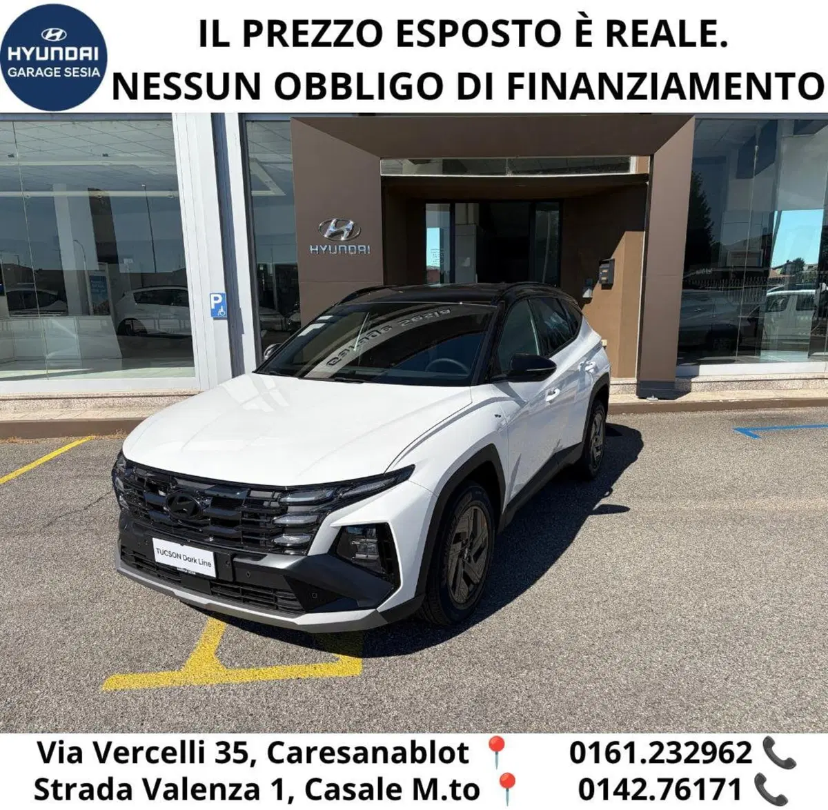 Hyundai Tucson nuova a Vercelli