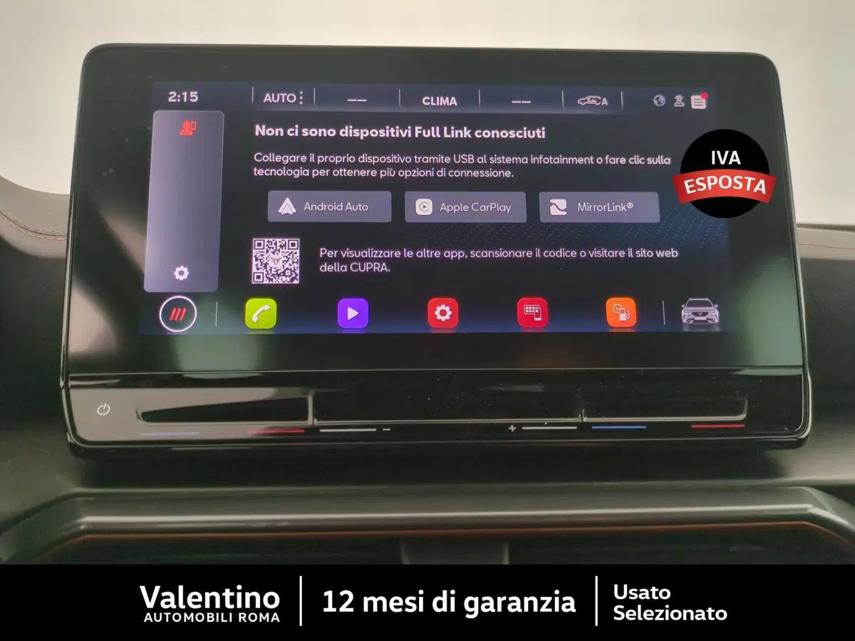 Cupra Formentor usata a Roma (18)
