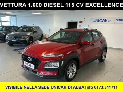Hyundai Kona 1.6 CRDI 115 CV Classic del 2019 usata a Alba