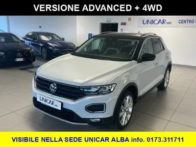 Volkswagen T-Roc 2.0 TDI SCR 150 CV Advanced BlueMotion Technology del 2021 usata a Alba