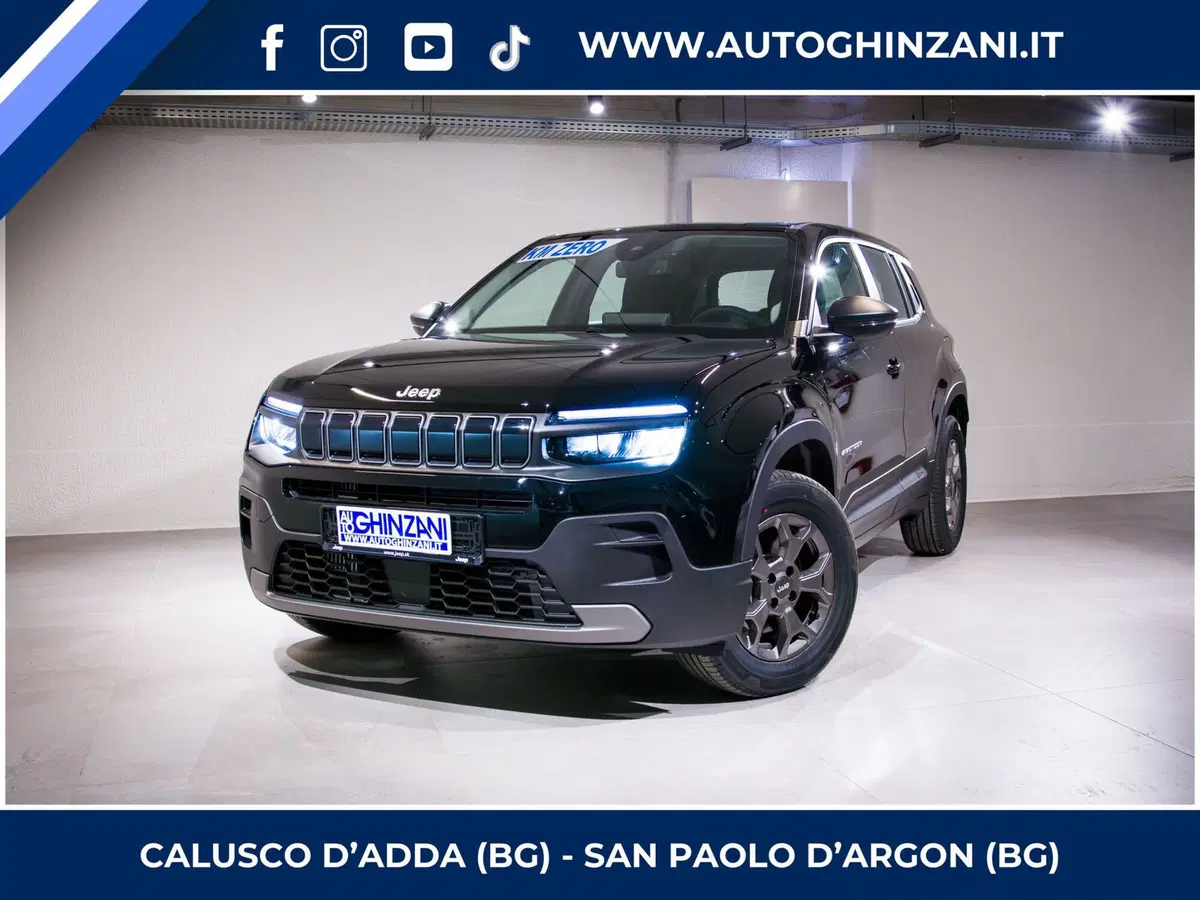 Jeep Avenger nuova a Bergamo