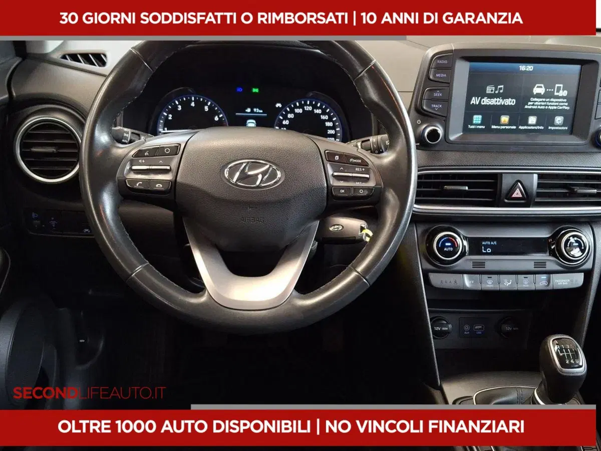 Hyundai Kona usata a Roma (12)