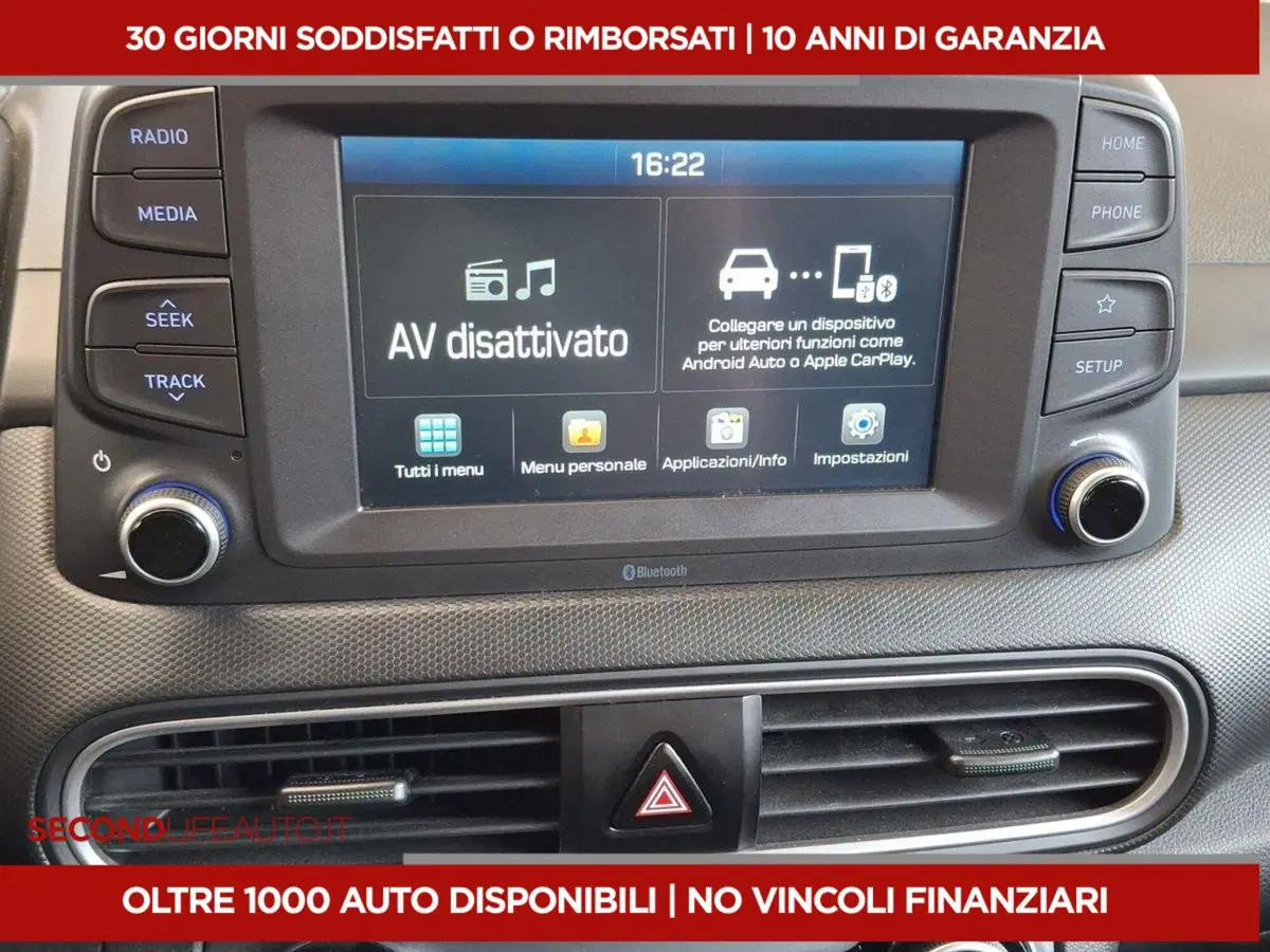 Hyundai Kona usata a Roma (18)