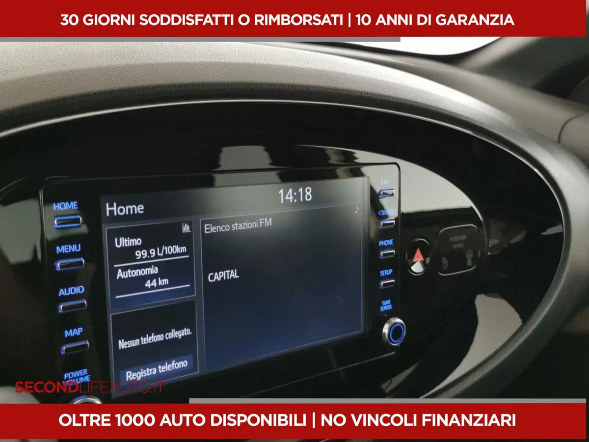 Toyota Aygo X usata a Campobasso (10)
