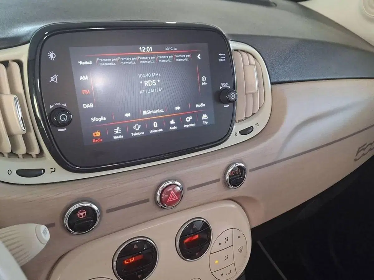 Fiat 500C Cabrio usata a Torino (7)