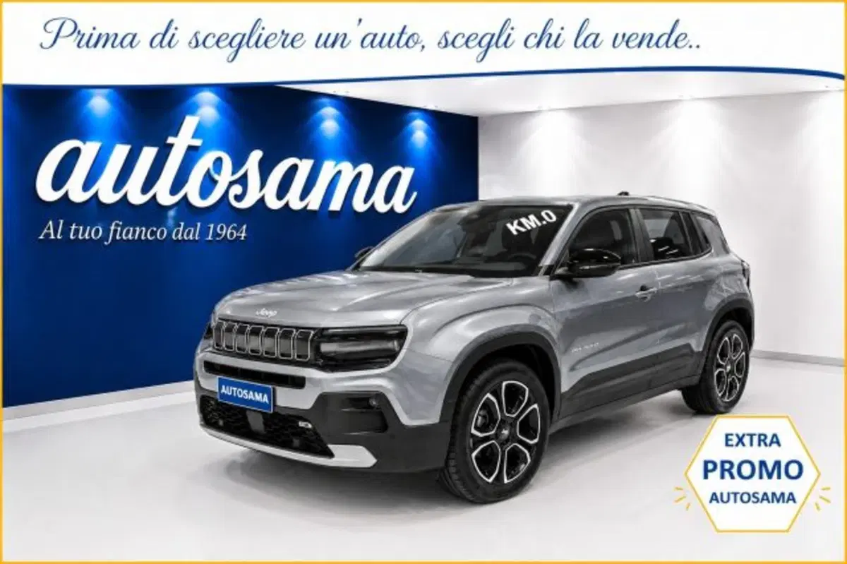 Jeep Avenger nuova a Milano