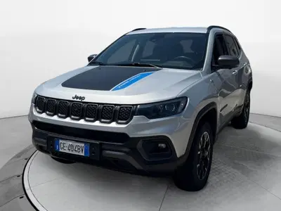 Jeep Compass 1.3 T4 240CV PHEV AT6 4xe Trailhawk del 2021 usata a Salerno