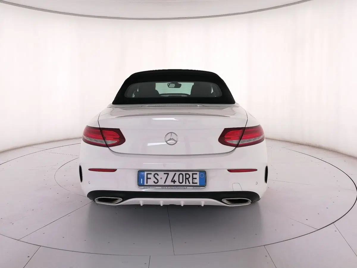 Mercedes-Benz Classe C Cabrio usata a Roma (4)