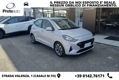Hyundai i10 1.0 mpi Connectline 63cv del 2025 usata a Casale Monferrato