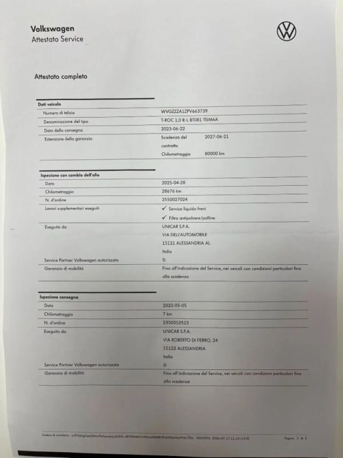 Volkswagen T-Roc usata a Cuneo (15)
