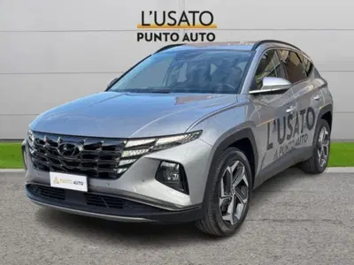 Hyundai Tucson 1.6 hev Exellence 4wd auto del 2021 usata a Ancona