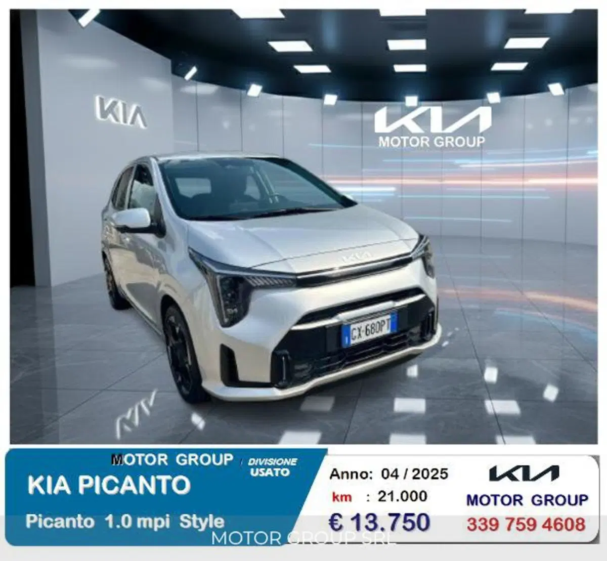 Kia Picanto usata a Napoli