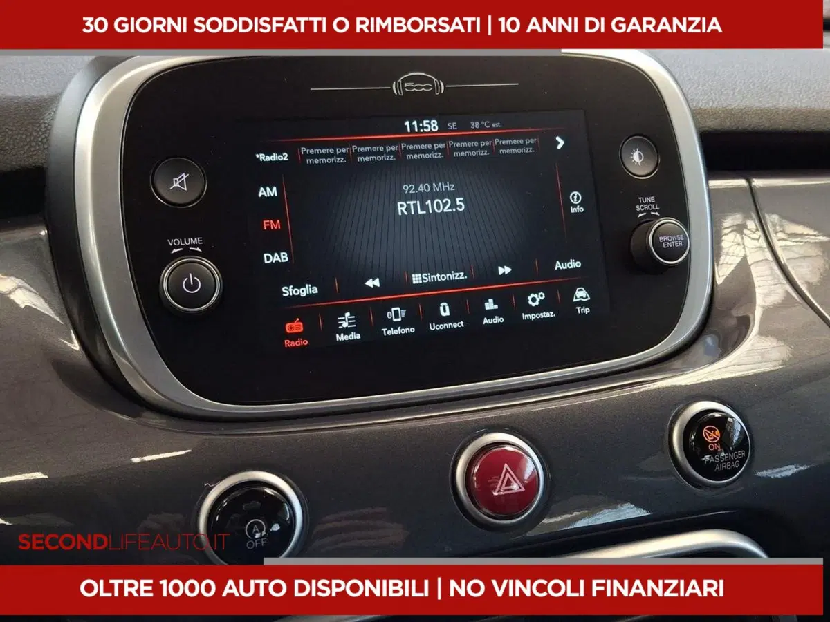 Fiat 500X usata a Roma (19)