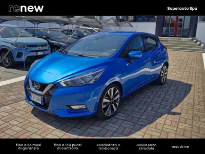 Nissan Micra 0.9 IG-T 12V 5 porte Tekna del 2017 usata a Vigevano