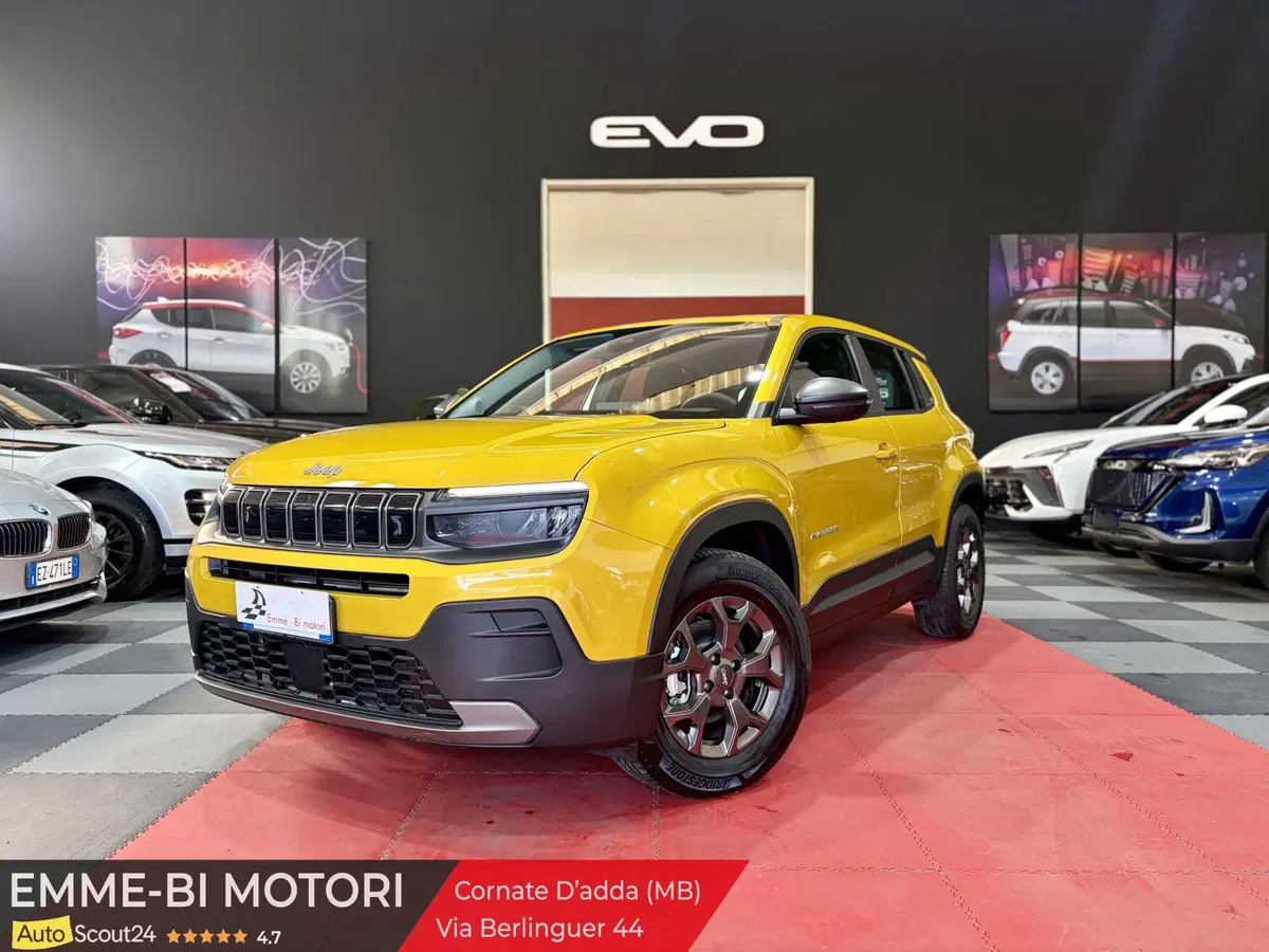Jeep Avenger nuova a Monza e Brianza