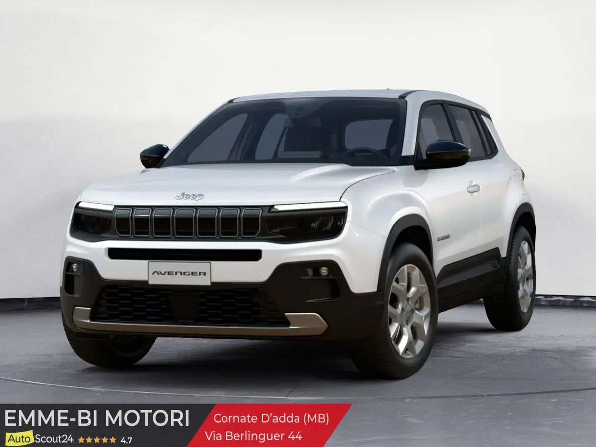 Jeep Avenger nuova a Monza e Brianza