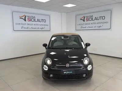 Fiat 500C Cabrio 1.2 Dualogic Lounge del 2019 usata a Carini