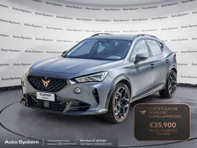 Cupra Formentor Formentor 2.5 tsi VZ5 Enceladus Grey 4drive 390cv dsg del 2023 usata a Palermo