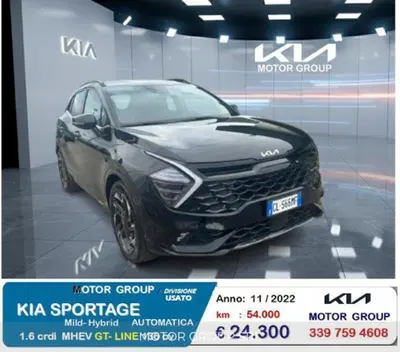 Kia Sportage 1.6 crdi mhev GT-line Plus dct del 2022 usata a Casamarciano