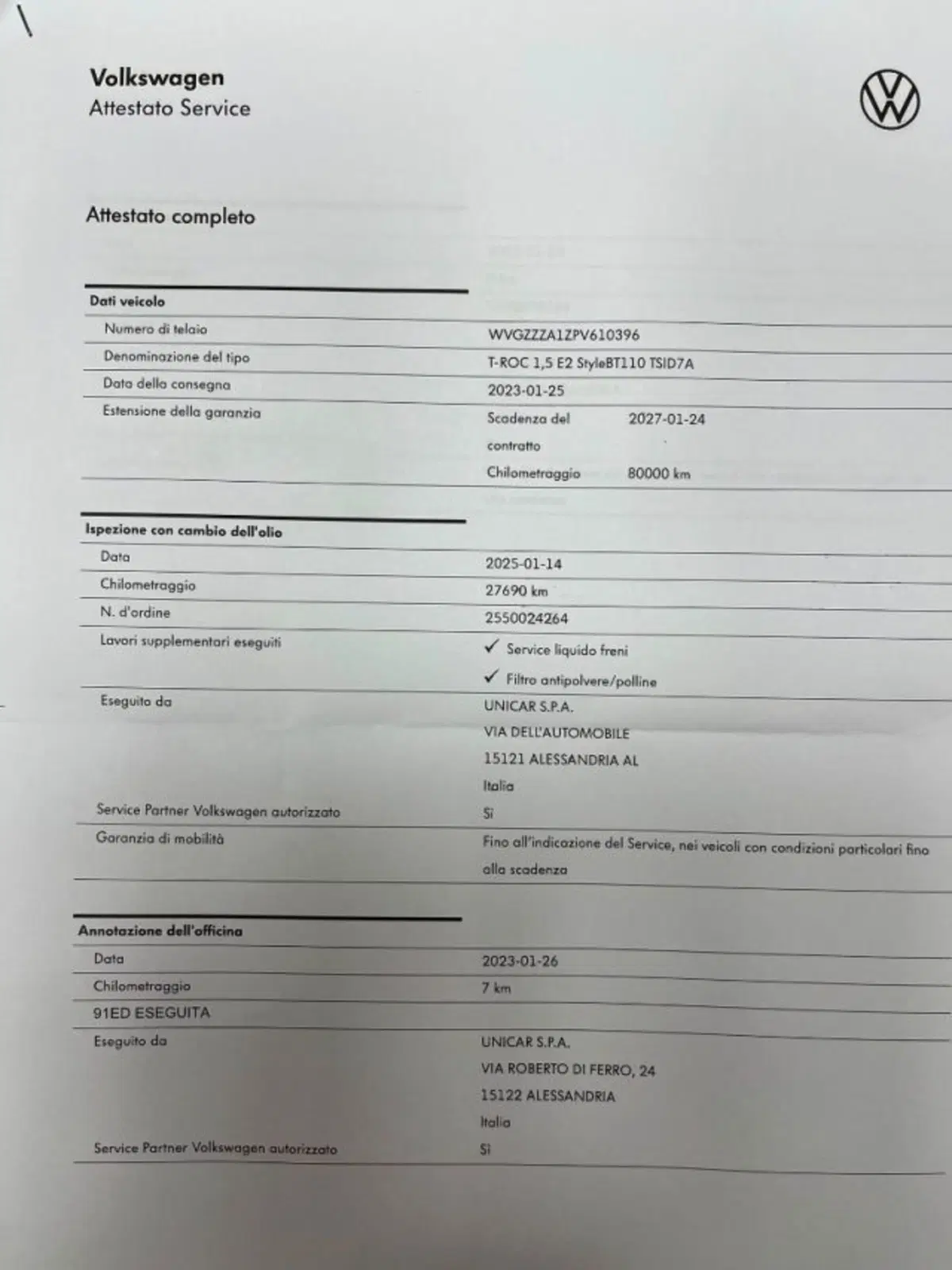 Volkswagen T-Roc usata a Cuneo (15)
