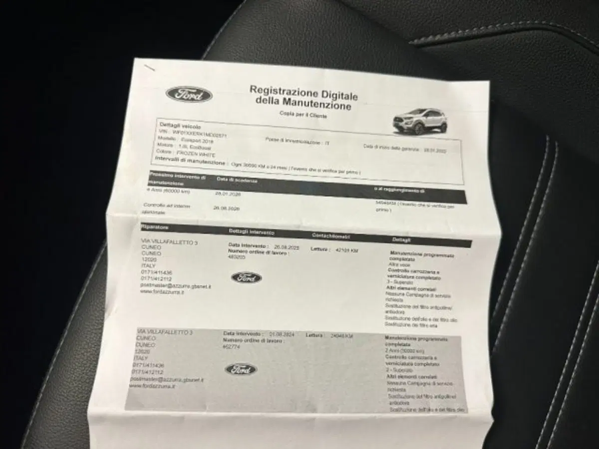 Ford EcoSport usata a Cuneo (17)