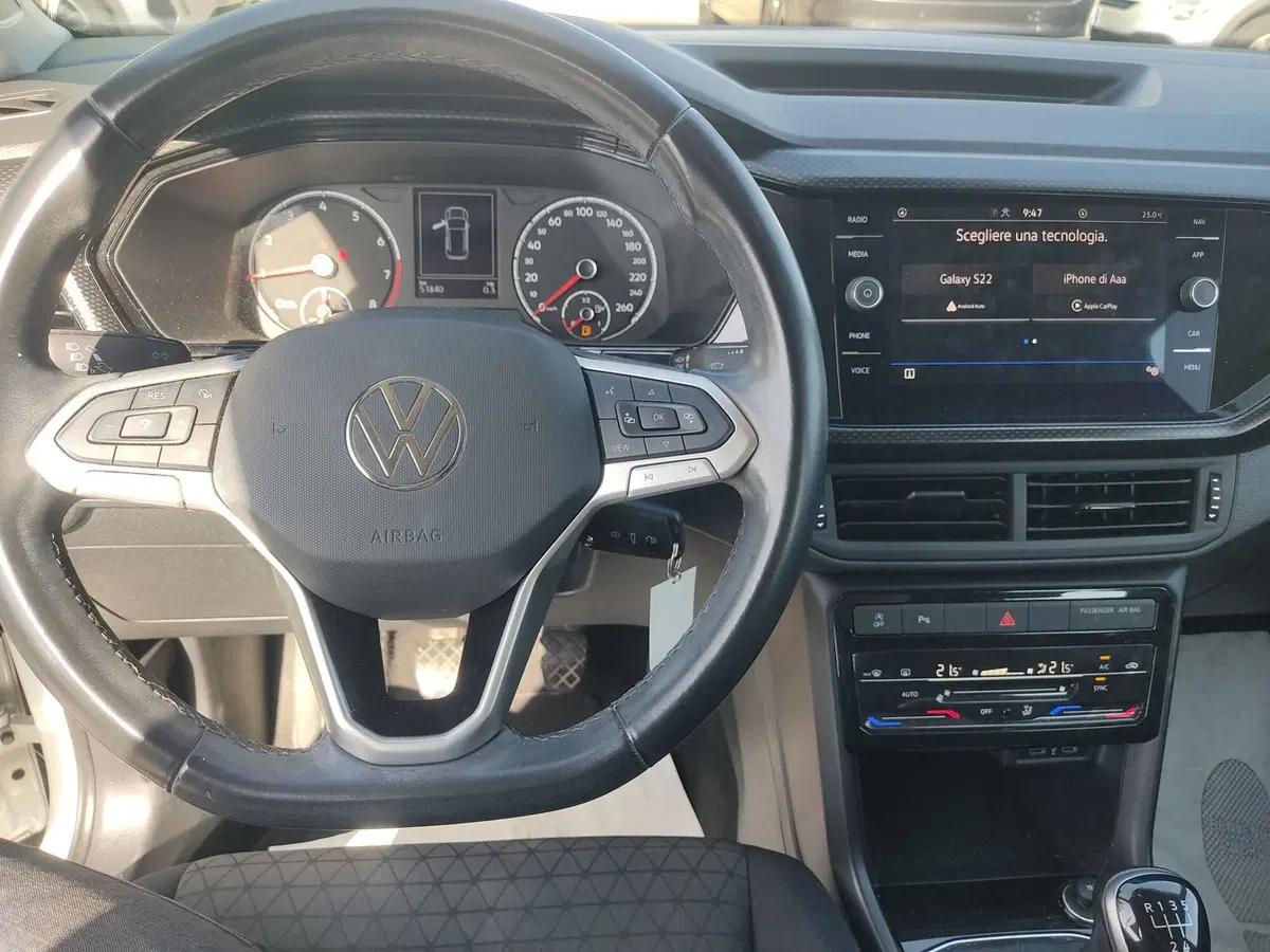 Volkswagen T-Cross usata a Frosinone (9)