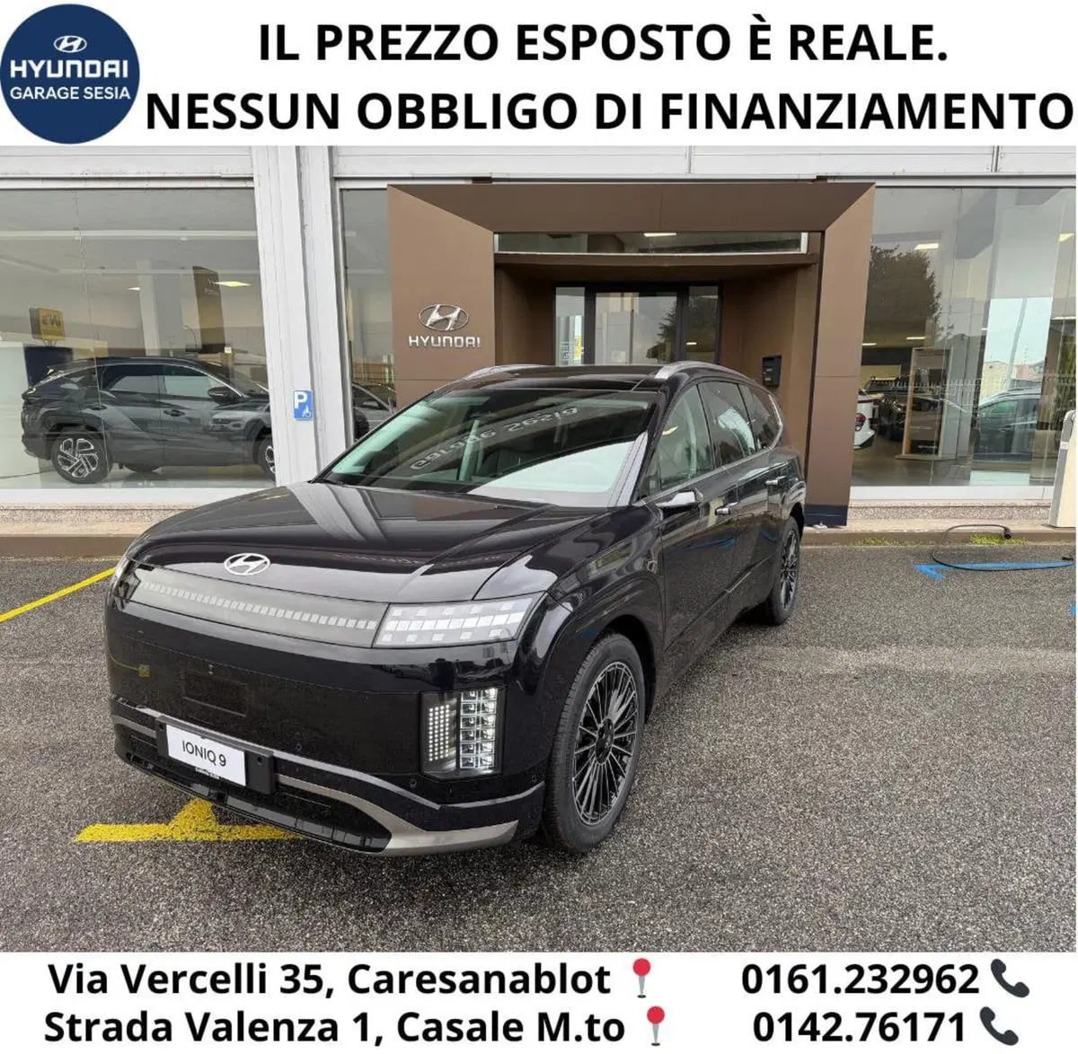 Hyundai Ioniq 9 nuova a Vercelli