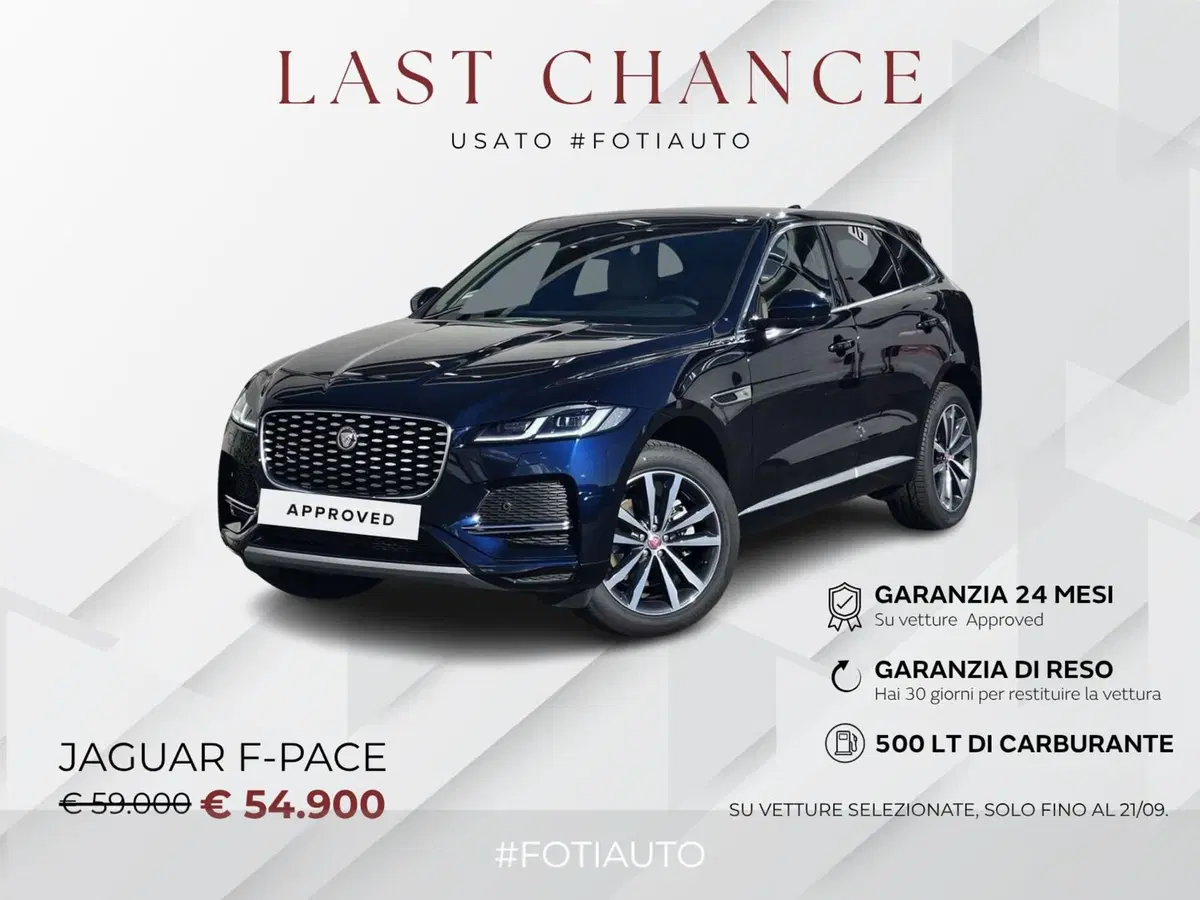 Jaguar F-Pace usata a Catania
