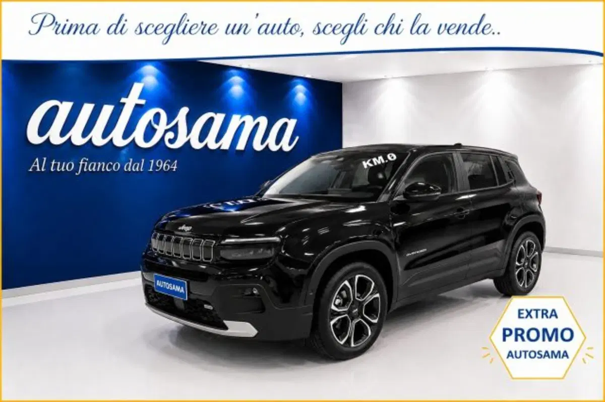 Jeep Avenger nuova a Milano